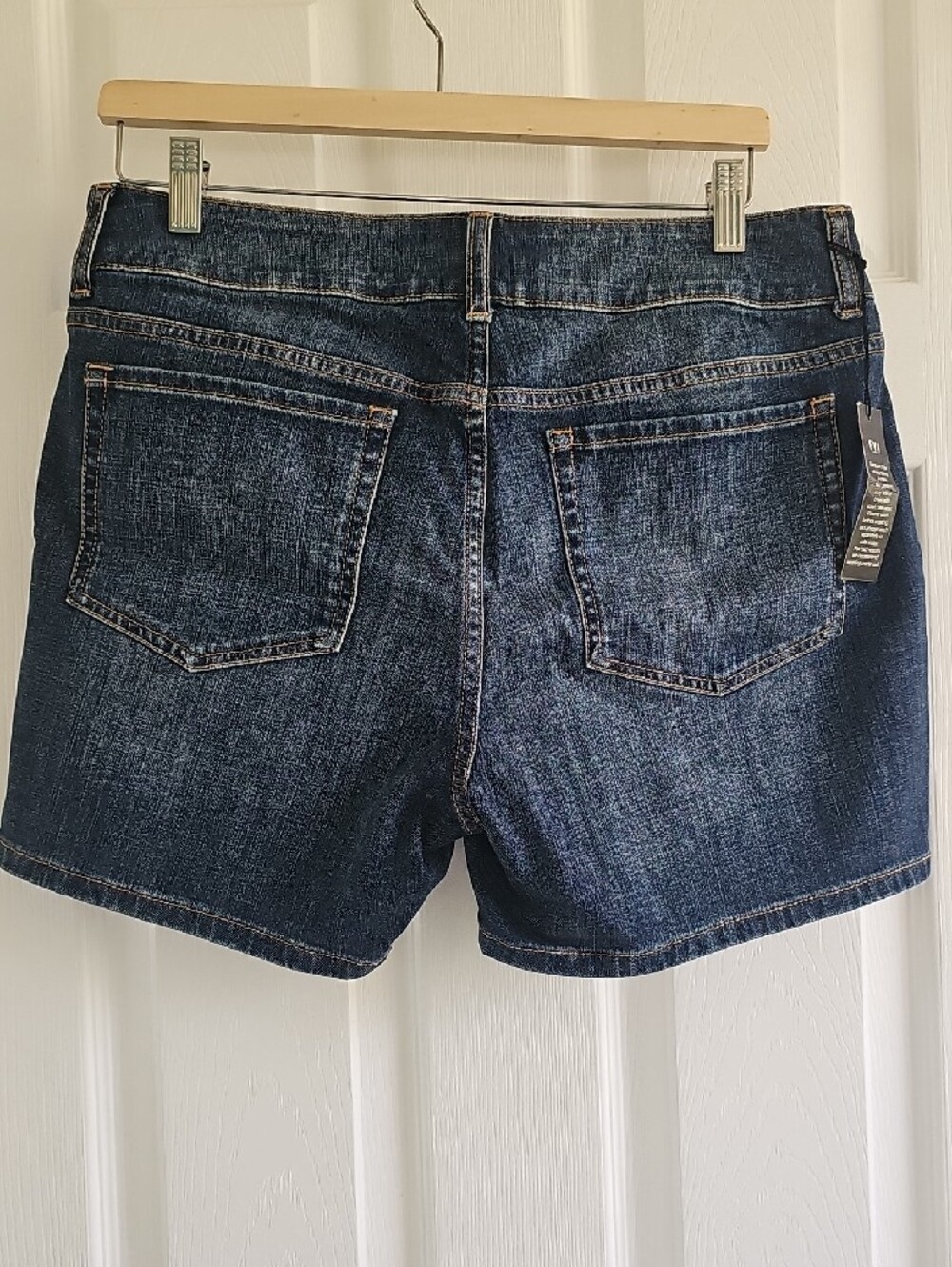VS The Hipster Dark Indigo Denim Shorts - Picture 4 of 8